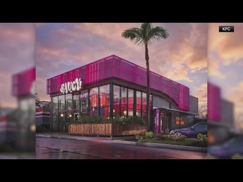 KFC testing new sauce-based restaurant concept