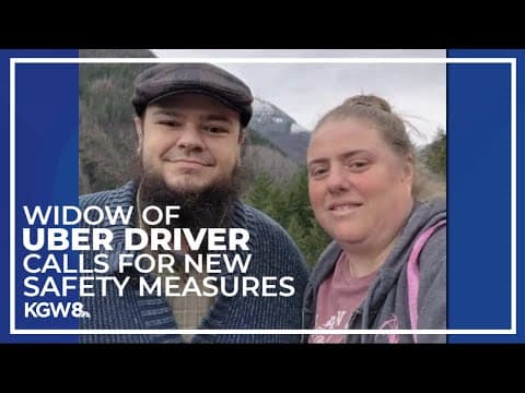 Widow pleads for change after husband shot and killed driving for Uber in Southeast Portland