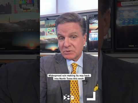 Widespread rain will make its way back into North Texas later this week!