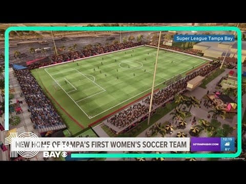 The home for Tampa's new professional women's soccer team revealed
