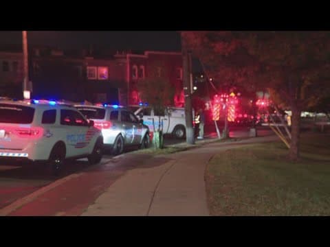 Woman dead after crash involving 2 carjacked cars in Northeast DC