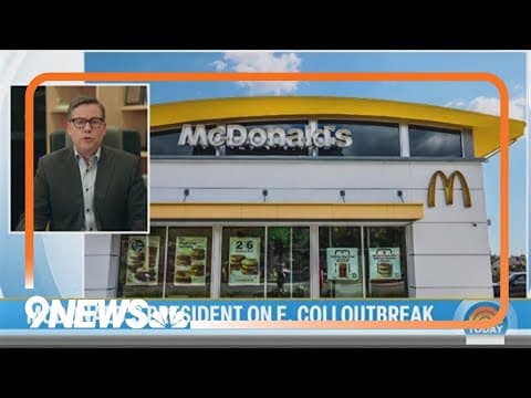 McDonald's president answering questions about E. coli outbreak
