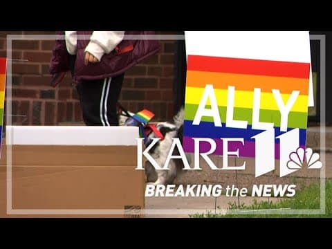 St. Paul neighbors distribute pride signs and flags as vandalism reports continue