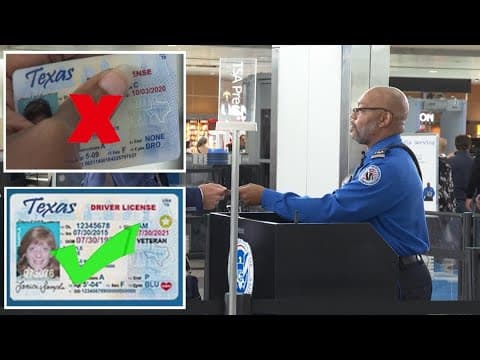 There's a new requirement for all airline passengers beginning in May | What you need to know in TX