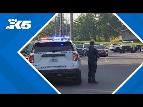 Arson suspect shot by Pierce County deputy