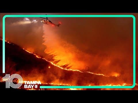 LIVE: California wildfires continue to burn; at least 10 dead, 10K structures destroyed