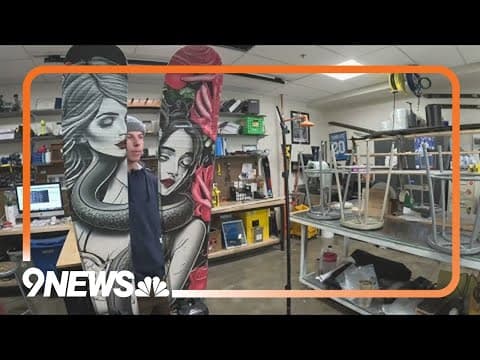 Summit High School class teaches students how to make skis