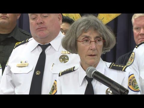 Watch Live: NOPD Crime Reduction Press Conference