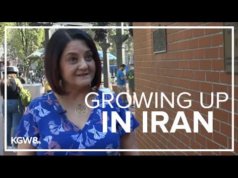 Amid protests, woman in Portland shares story of growing up in Iran