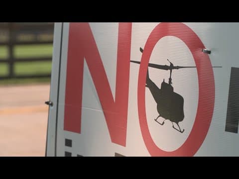 North Texas community speaks out against proposed helipad
