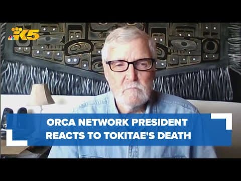 Howard Garrett from Orca Network reacts to death of Tokitae