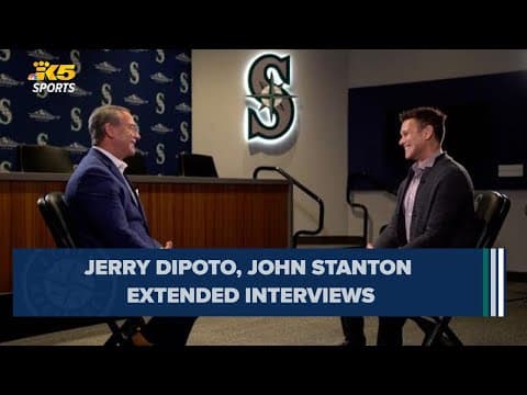 Extended interviews: Mariners owner John Stanton and President of Baseball Operations Jerry Dipoto