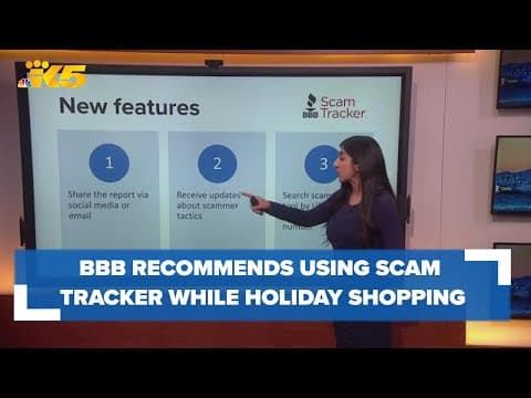 BBB of Washington recommends consumers use new scam tracker while holiday shopping
