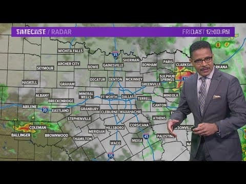DFW weather: What to expect on Friday