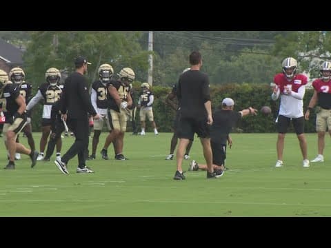 Injuries hinder the Saints from putting in new offense