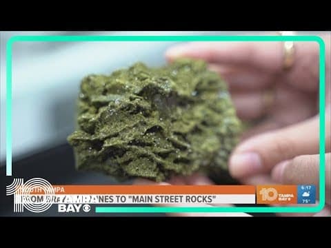 'Main Street Rocks' brings rocks from Brazilian mine to Tampa