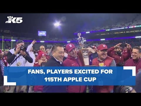 115th Apple Cup brings WSU fans to Husky Stadium hungry for an upset