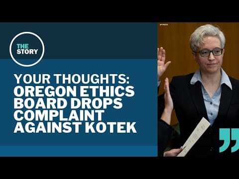 Complaint against Gov. Kotek dropped by Oregon ethics board | Your Thoughts