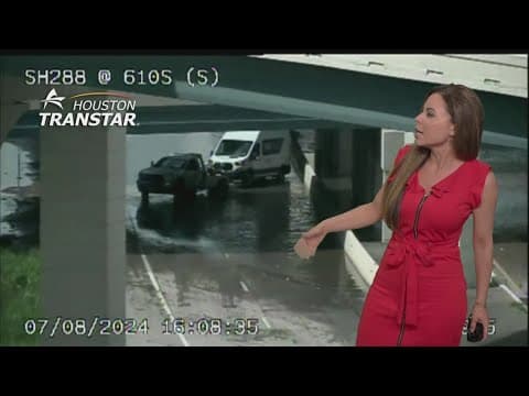 Houston road conditions after Beryl