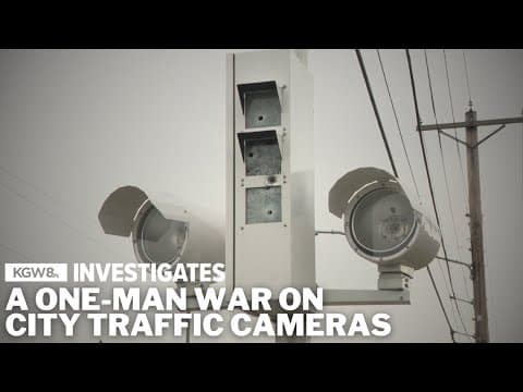 Newly released evidence explores mysterious shooting spree targeting Portland traffic cameras