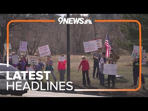 Latest Headlines | Group protests NOAA cuts in Boulder