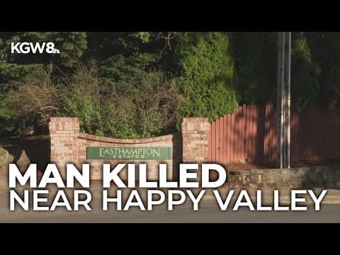 Man shot and killed in home near Happy Valley, suspect arrested