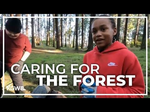 Students help to care for Pier Park in St. Johns