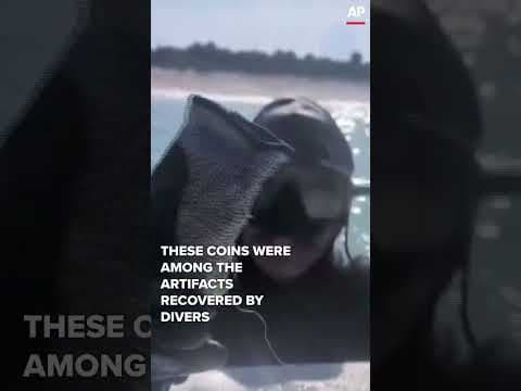 Crew finds $1 million in undersea treasure from centuries-old shipwrecks