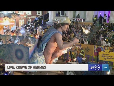 Krewe of Hermes 'Messenger of Dreams' float
