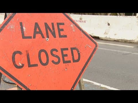 Drivers frustrated with endless construction on Pershing Drive