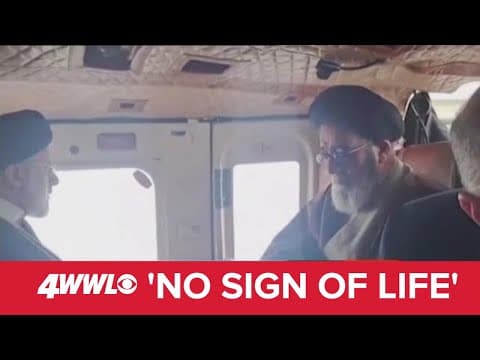 No sign of life at crash site of helicopter carrying Iran's president