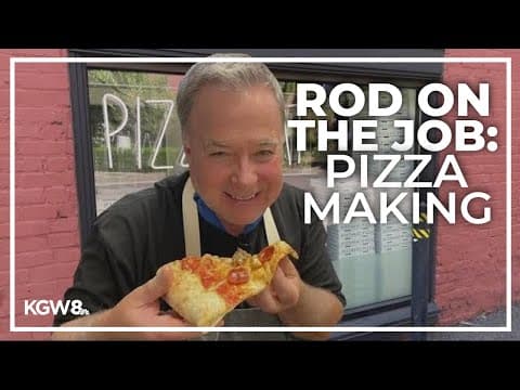 Rod Hill the pizzaiolo at Pizza Kat