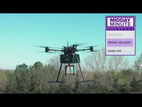 New drone delivery service expanding North Texas