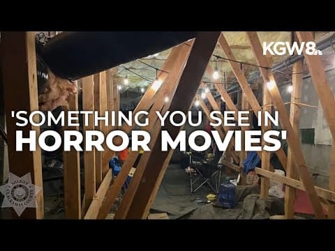 Oregon man caught living inside condo crawl space