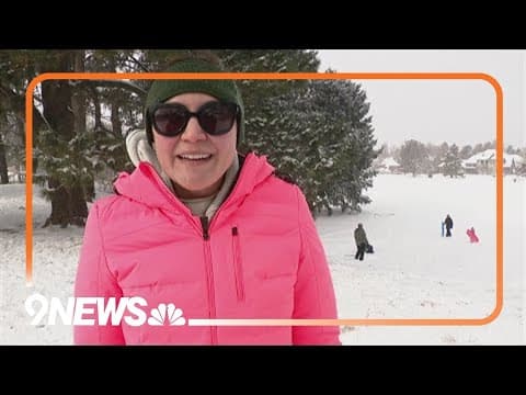 Colorado families take advantage of snow