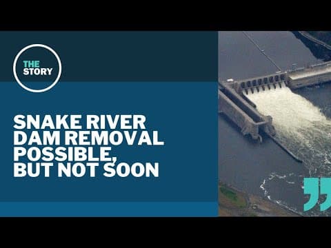 Report: Snake River dams will probably be removed, but not anytime soon