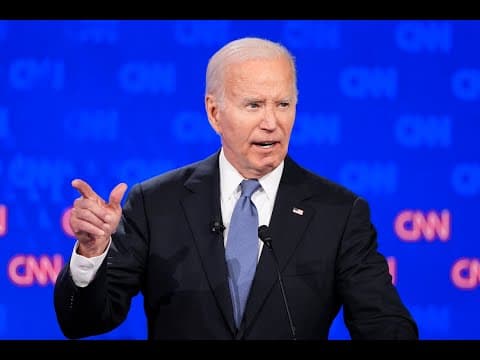 Joe Biden talks about inflation, how he will fix rising prices in economy | Presidential Debate