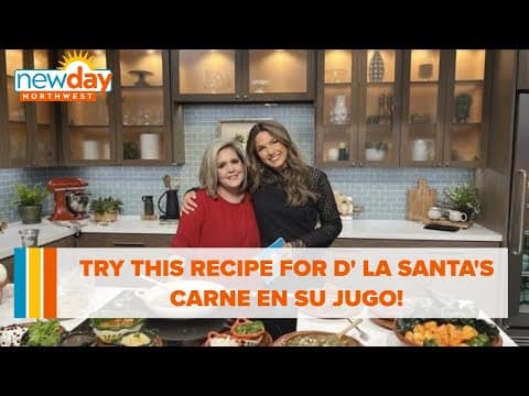 Try this recipe for D' La Santa's Carne en su jugo! - New Day NW