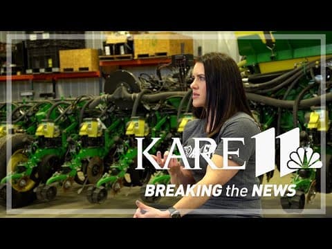 South Dakota woman Amanda Nigg uses farm fitness to help heal from fire