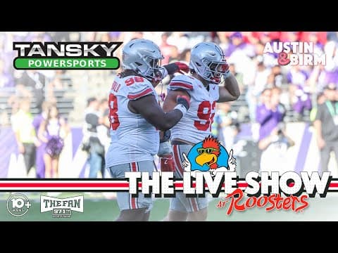 The Live Show at Roosters: Ohio State handles business at Washington, Buckeyes ready for homecoming