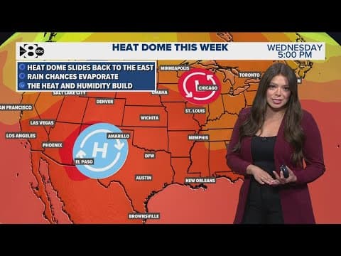 DFW Weather: Heat dome returns to North Texas