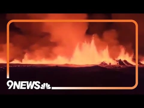 Iceland: Volcano erupts after weeks of tremors