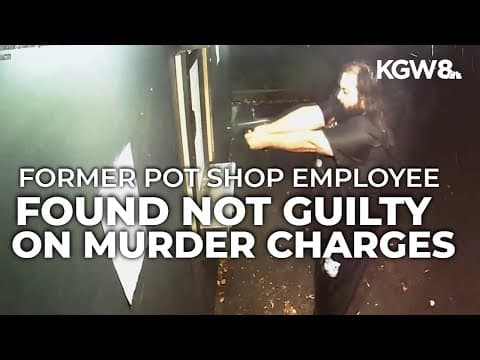 Portland cannabis store employee accused of double murder of alleged robbers found not guilty