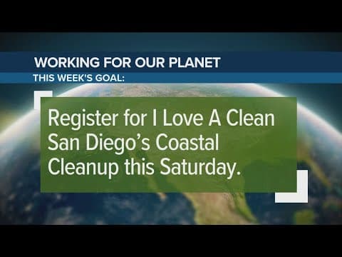 Join I Love A Clean San Diego for Coastal Cleanup Day | Working for Our Planet