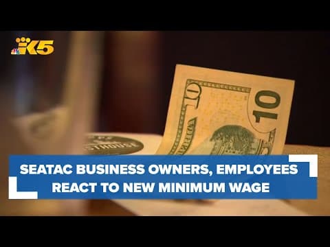 New SeaTac minimum wage among highest in US. Here's how local businesses are responding