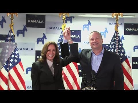 Harris has support from enough Democratic delegates to be party's nominee, AP poll finds