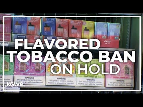 Multnomah County flavored tobacco ban set to start Jan. 1 put on pause