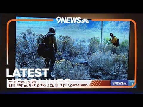 Latest Headlines | Update on wildfires burning in Colorado