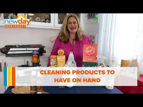 If you have to clean, these are the products to have on hand - New Day NW