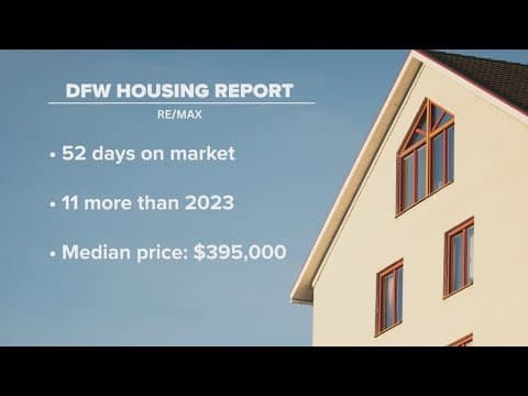 DFW homes are staying on the market longer, a new report finds